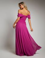 Vestido Longo Fucsia Barbara