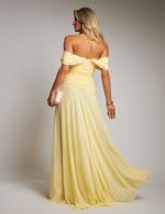 Vestido Longo Amarelo Barbara