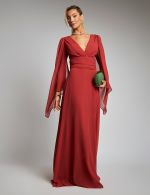 Vestido Longo Terracota Dulce