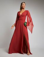 Vestido Longo Terracota Dulce