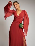 Vestido Longo Terracota Dulce