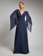 Vestido Longo Azul Marinho Dulce