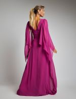 Vestido Longo Fucsia Dulce