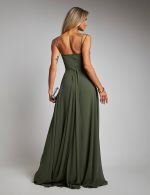 Vestido Longo Verde Oliva Madah