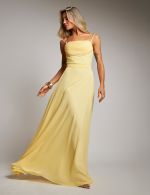Vestido Longo Amarelo Madah