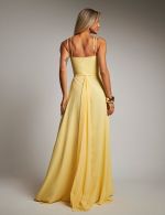 Vestido Longo Amarelo Madah