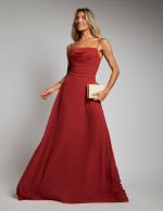 Vestido Longo Terracota Madah