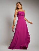 Vestido Longo Fucsia Madah
