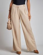 Calça Alfaiataria Nude Madu