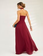 Vestido Longo Marsala Karol