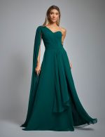 Vestido Longo Verde Esmeralda Gisele
