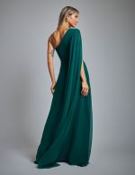 Vestido Longo Verde Esmeralda Gisele