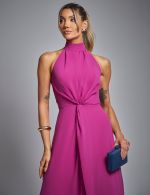 Vestido Longo Fucsia Karol