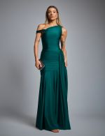 Vestido Longo Verde Esmeralda Eliza