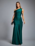 Vestido Longo Verde Esmeralda Eliza
