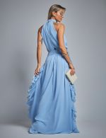 Vestido Longo Azul Serenity Adriana