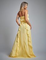 Vestido Longo Amarelo Andreia