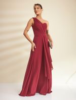 Vestido Longo Marsala Catia