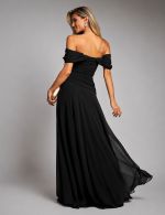 Vestido Longo Preto Barbara