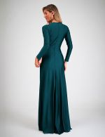 Vestido Longo Verde Esmeralda Manu