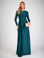 Vestido Longo Verde Esmeralda Manu