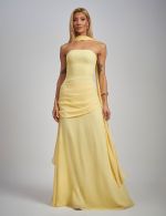 Vestido Longo Amarelo Grazi