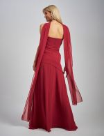 Vestido Longo Marsala Grazi