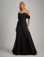 Vestido Longo Preto Barbara