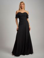 Vestido Longo Preto Barbara