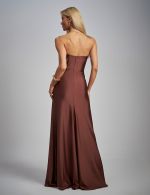 Vestido Longo Marrom Suzi