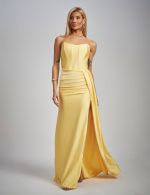 Vestido Longo Amarelo Suzi