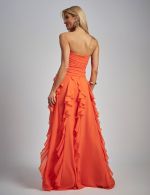 Vestido Longo Laranja Forte Laura