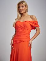 Vestido Longo Laranja Barbara