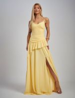 Vestido Longo Amarelo Angelica