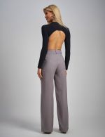 Calça Alfaiataria Cinza Erika