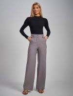 Calça Alfaiataria Cinza Erika