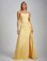 Vestido Longo Amarelo Suzi