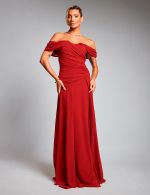 Vestido Longo Terracota Barbara