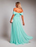 Vestido Longo Verde Sage Barbara