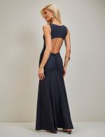 Vestido Longo Preto Mirella