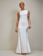 Vestido Longo Branco Mirella