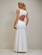 Vestido Longo Branco Mirella
