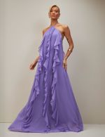 Vestido Longo Lilás Sarah
