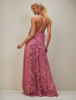 Vestido Longo Rosa Canela Sarah