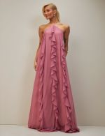 Vestido Longo Rosa Canela Sarah
