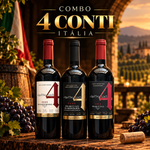 Combo 3 Quattro Conti 750ml | SUPER OFERTA
