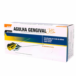 Agulha Gengival Jets 27G Longa Injecta c/100 - 4x30mm