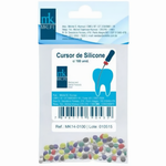Stop de Silicone c/ Indicador Colorido c/100 MK Life