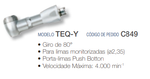 Cabeça Contra-ângulo Oscilatório TEQ Y NSK