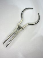 Pinça Porta Grampo Serrilhada 6B Invent